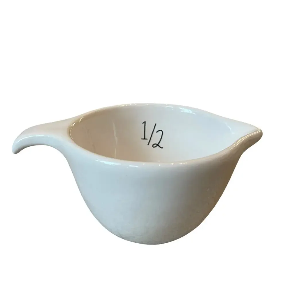 New Rae Dunn Snowman Christmas Nesting Measuring Cups 2023 Kitchen Baking